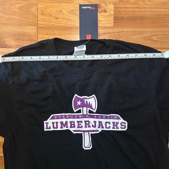 Stephen F Austin Lumberjacks Primary Logo T-Shirt Large - Picture 4 of 5